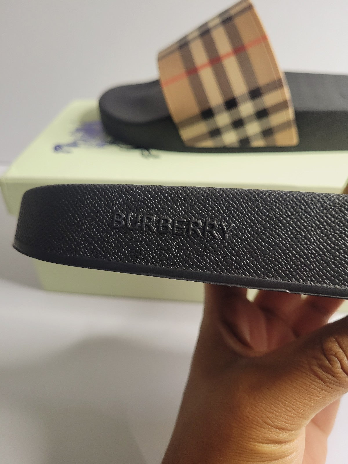 Burberry Slides Men with Box